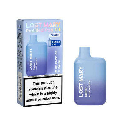 Lost Mary BM600 Prefilled Vape Pod Kit Pk of 10 Lost Mary