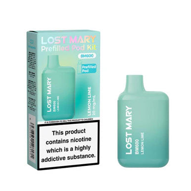 Lost Mary BM600 Prefilled Vape Pod Kit Pk of 10 Lost Mary