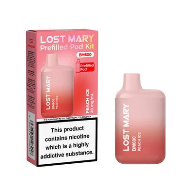 Lost Mary BM600 Prefilled Vape Pod Kit Pk of 10 Lost Mary