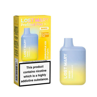 Lost Mary BM600 Prefilled Vape Pod Kit Pk of 10 Lost Mary