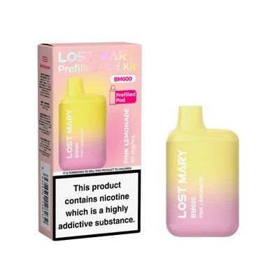 Lost Mary BM600 Prefilled Vape Pod Kit Pk of 10 Lost Mary