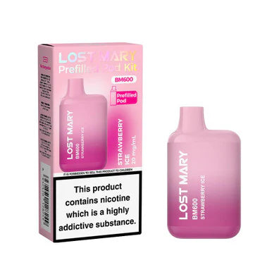 Lost Mary BM600 Prefilled Vape Pod Kit Pk of 10 Lost Mary