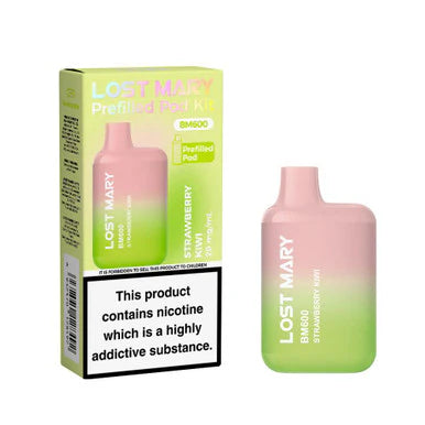 Lost Mary BM600 Prefilled Vape Pod Kit Pk of 10 Lost Mary