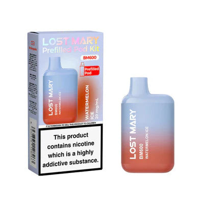 Lost Mary BM600 Prefilled Vape Pod Kit Pk of 10 Lost Mary