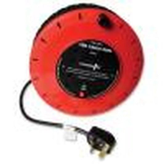 Cable Reel Lead 4 Socket Heavy Duty Extension by Power Plus