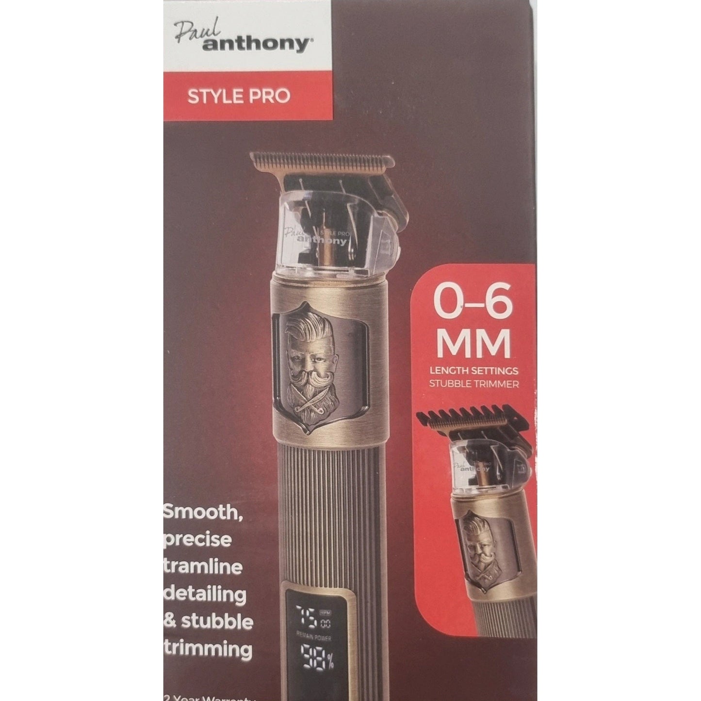 Paul Anthony Pro Style Hair Trimmer Kit H5136A by Paul