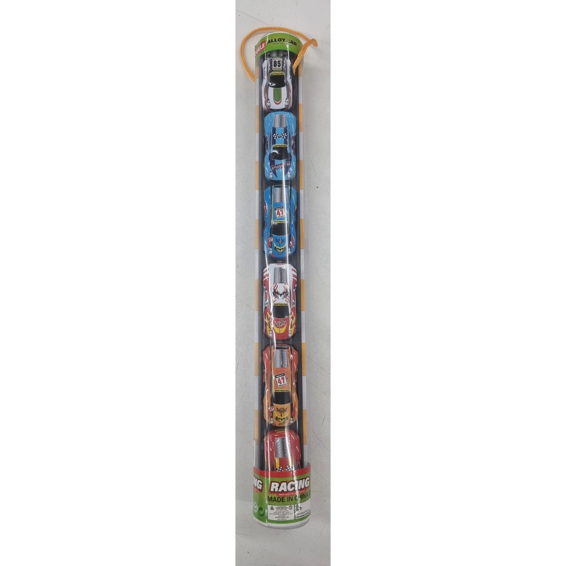 TOY CARS REACING TEAM DISPLAY TUBE PK OF 12x12 by Toy Cars