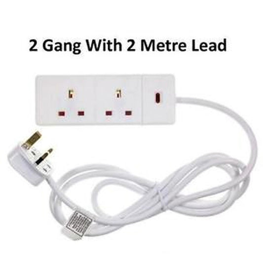 2 Way Extension Lead 2m/5m