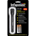 ALUMINIUM TORCH LED 2 X AA by Infapower