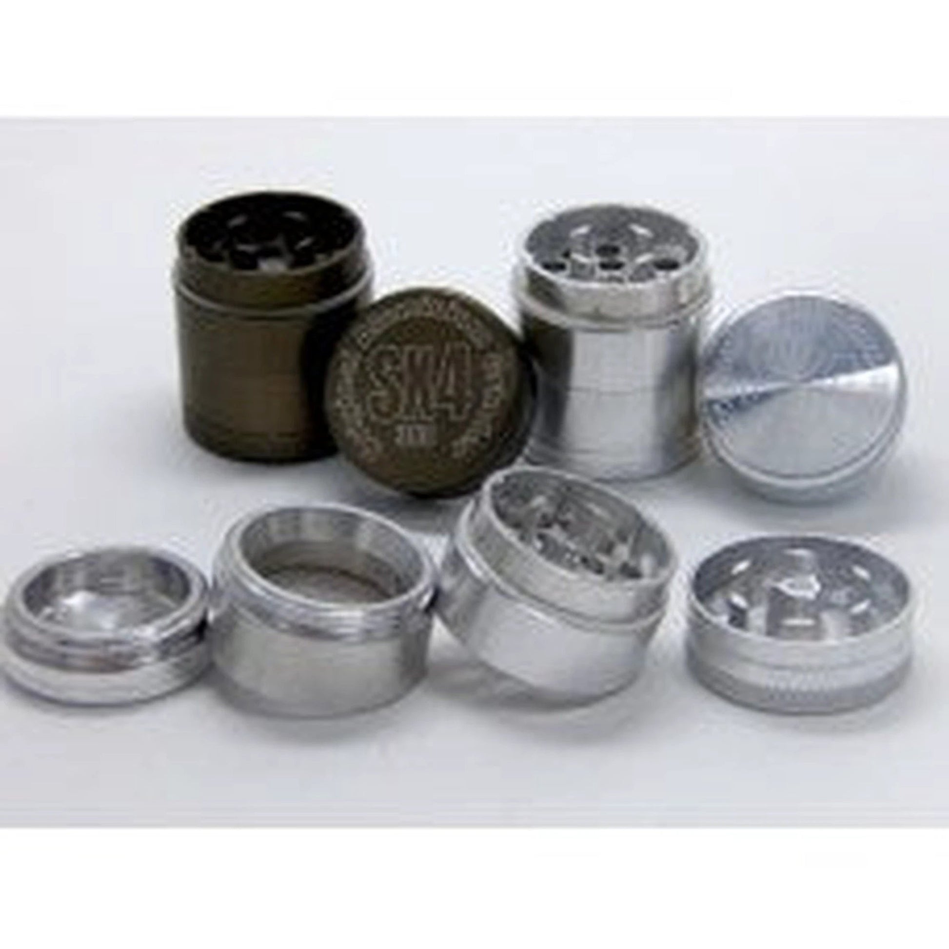 4 Part 30 MM SX Magnetic Herb Grinder by Sx
