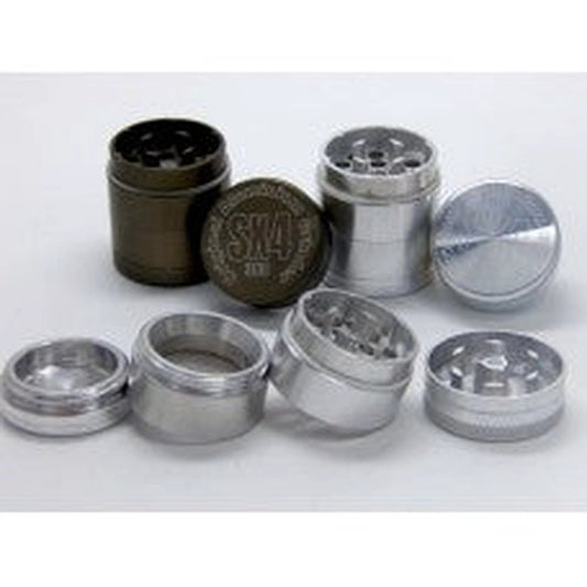 4 Part 30 MM SX Magnetic Herb Grinder by Sx