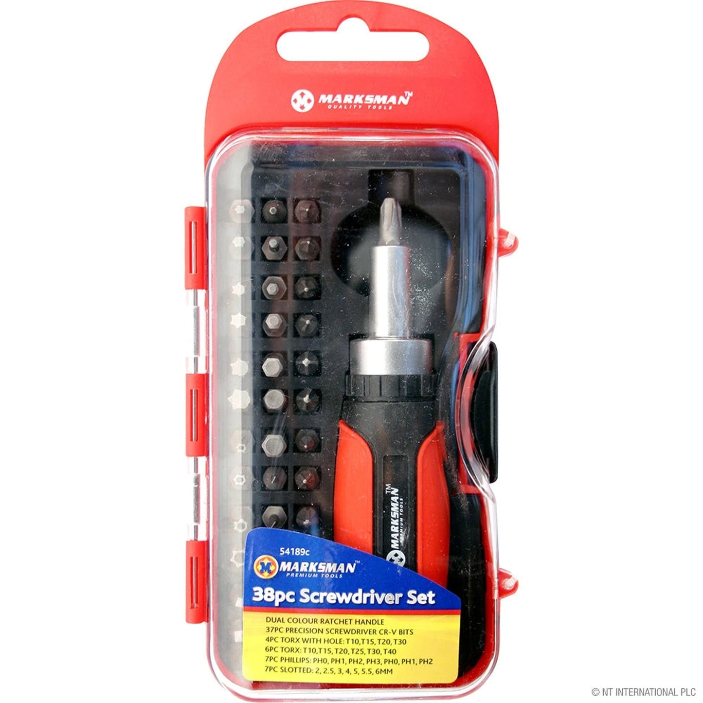 38pc Screwdriver Bit Set 54189 by My Store