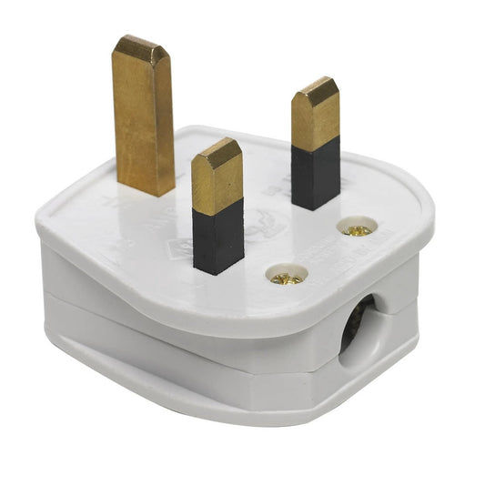 3 Pin 13 Amp Plug (20 in a box) by Power Plus