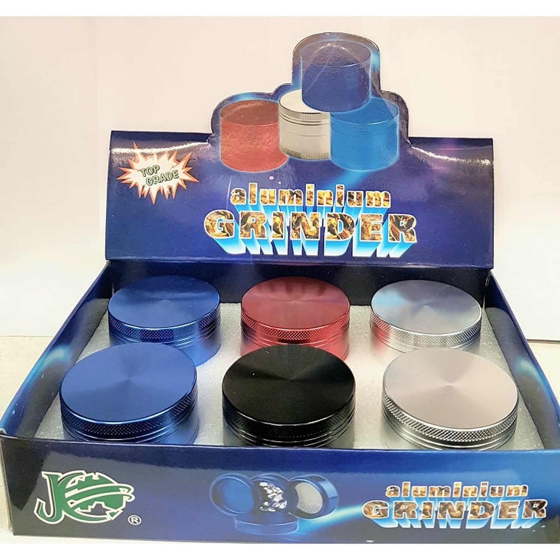 4 Part 50 MM SX Magnetic Multi Colour Herb Grinder by Sx