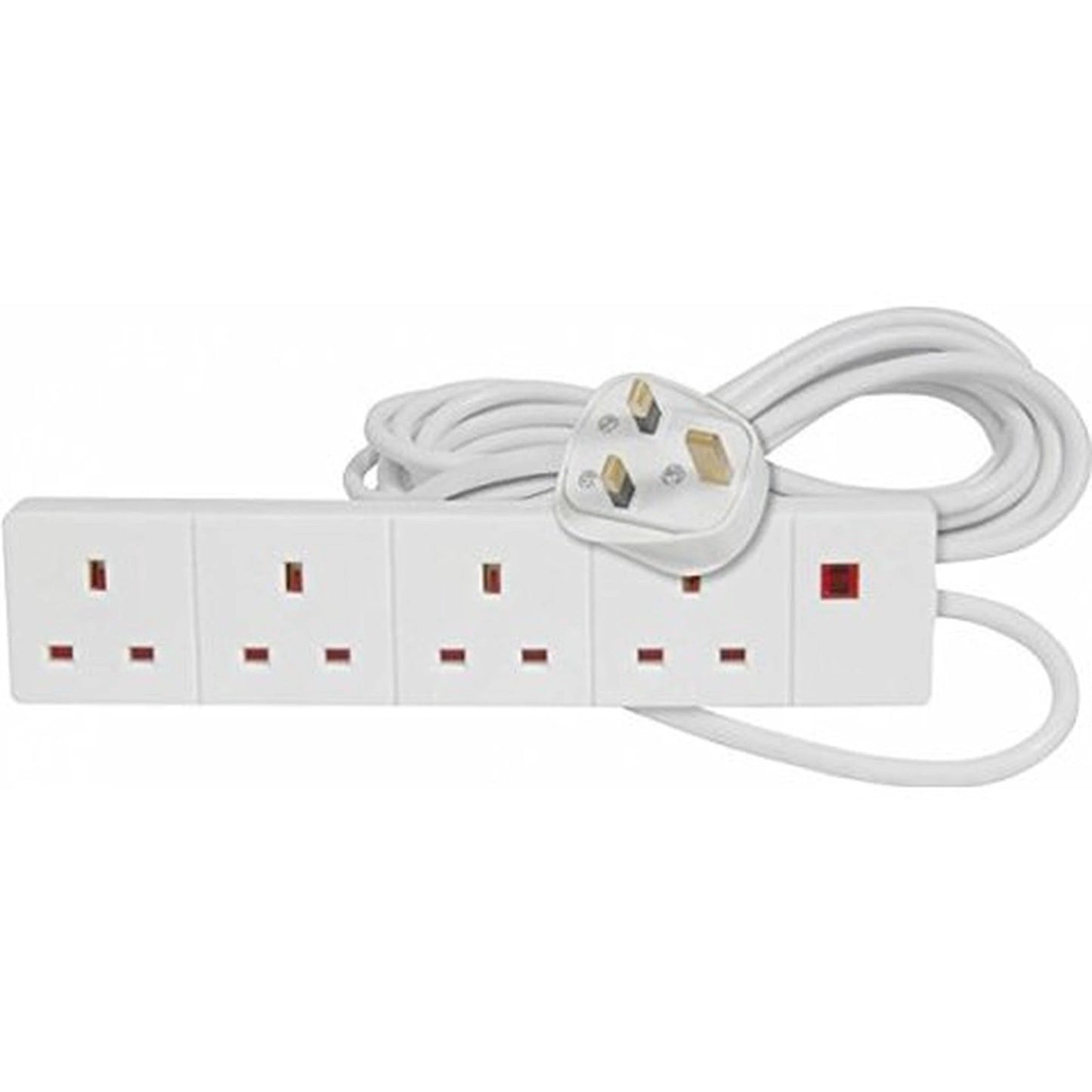 4 Way Extension Lead by Power Plus