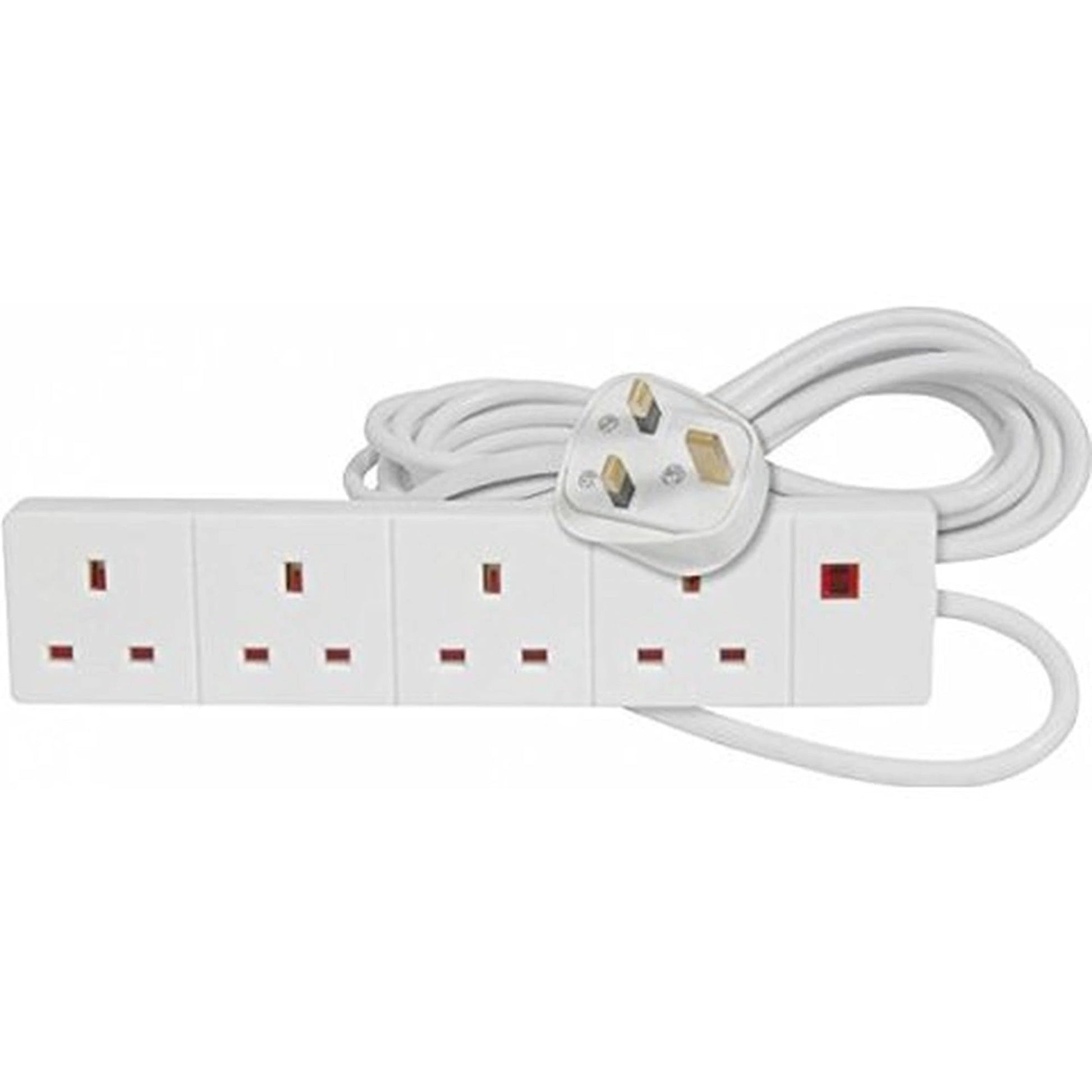 4 Way Extension Lead by Power Plus