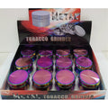4 Part 40mm multi colour icy Herb Grinder (1) by Unbranded