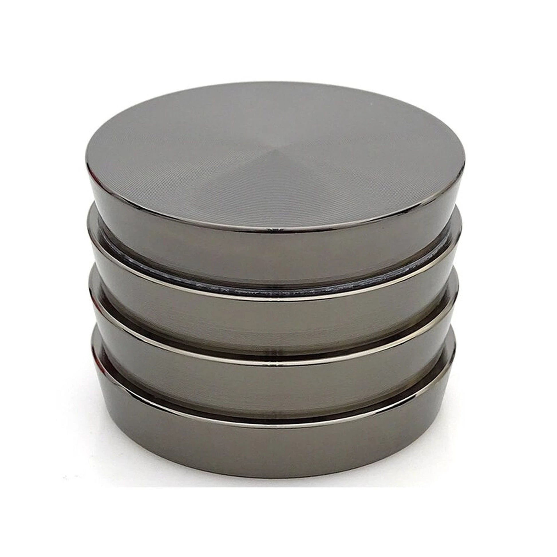 4 Part 50MM Metal Magnetic Herb Tower Grinder by Unbranded