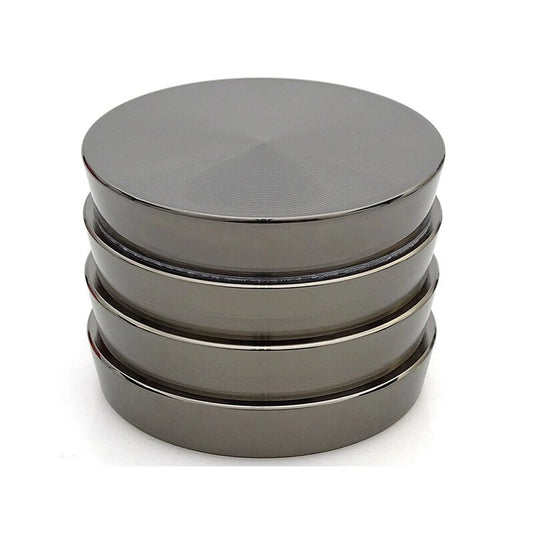 4 Part 50MM Metal Magnetic Herb Tower Grinder by Unbranded