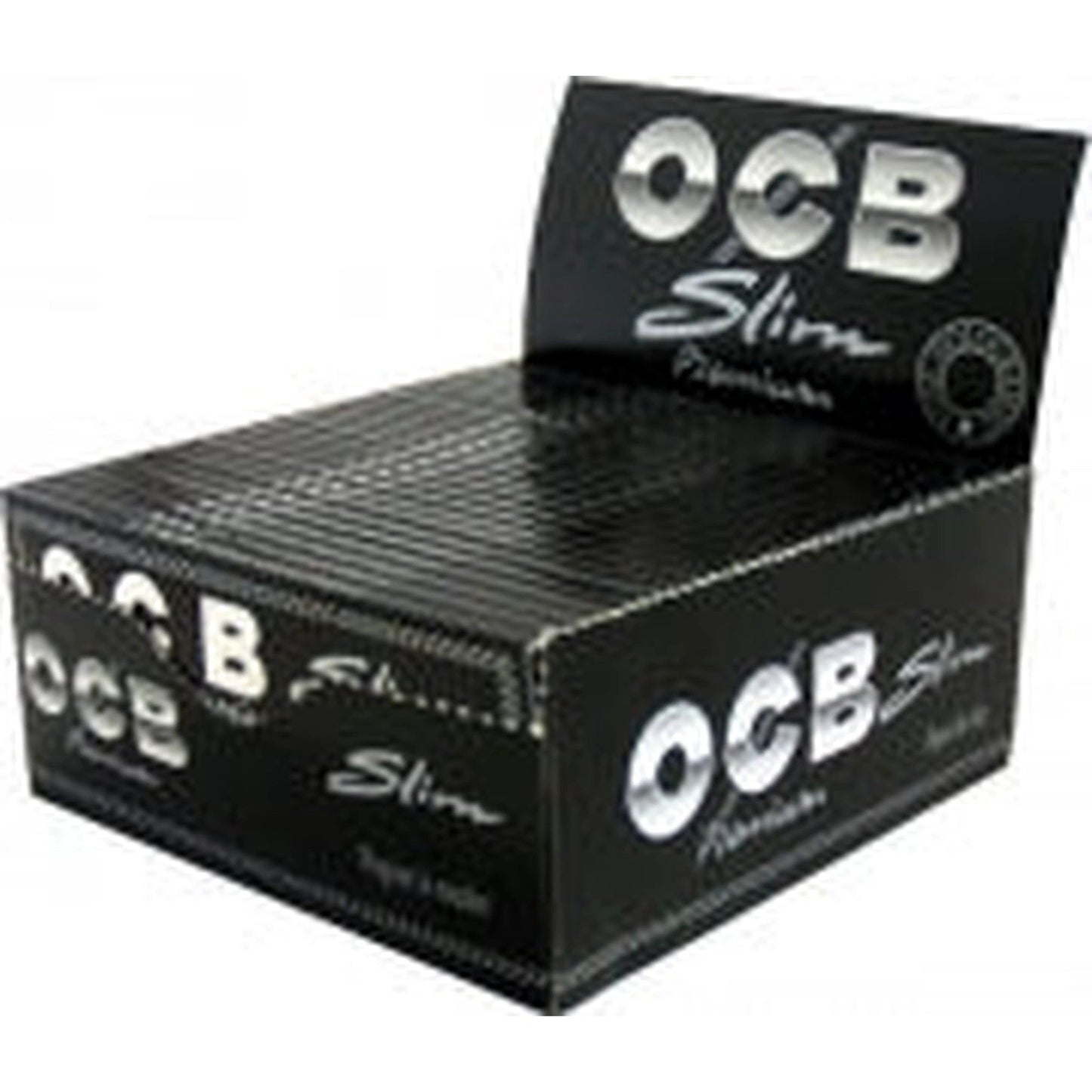 OCB Premium Slim Black Rolling Paper (50) by OCB