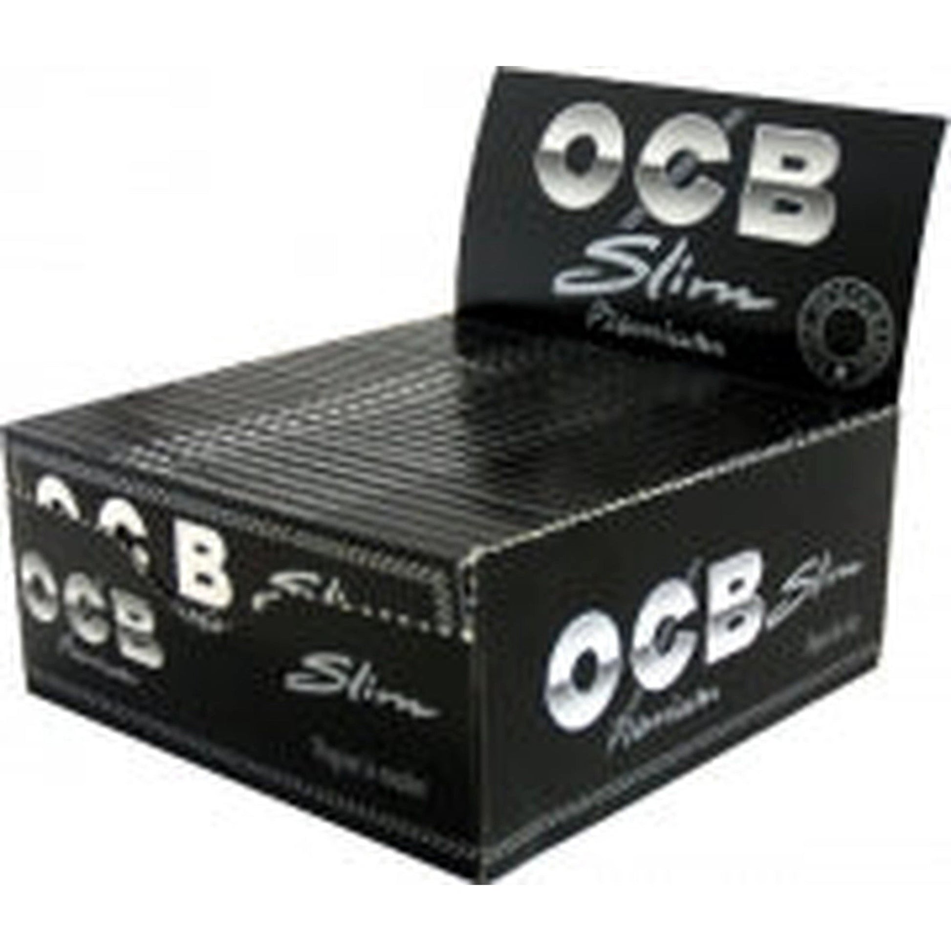 OCB Premium Slim Black Rolling Paper (50) by OCB