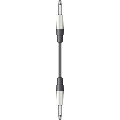 6.3mm MONO JACK to 6.3mm MONO JACK LEADS 1.5 Mtr by av:Link