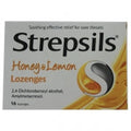 Strepsils Honey & Lemon Lozenges (16 Lozenges x 12 Packs) by Strepsils