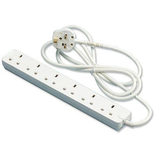 6 Way Extension Lead by Power Plus