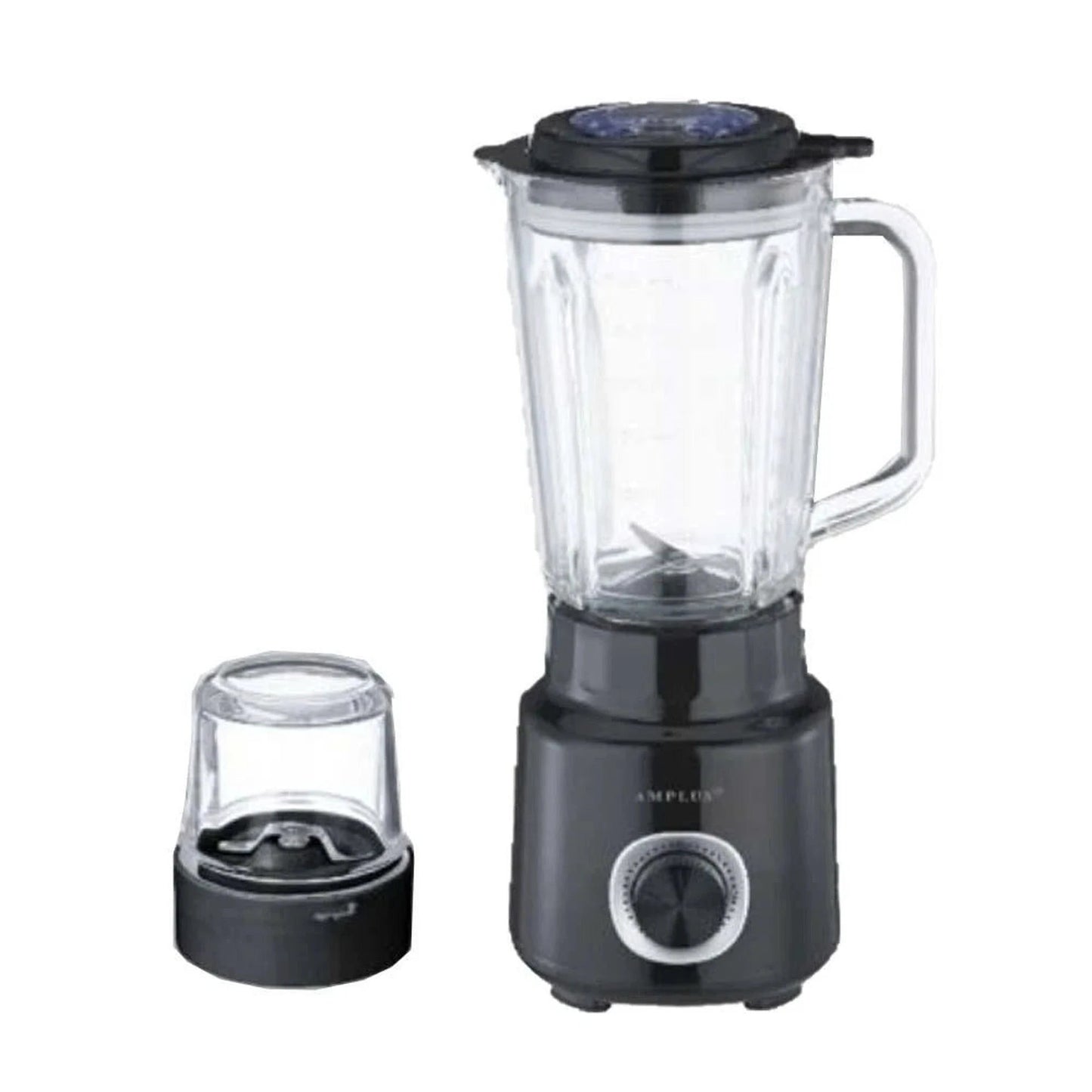 Amplus 500W Blender with Glass Jug & Grinder Mill by Amplus