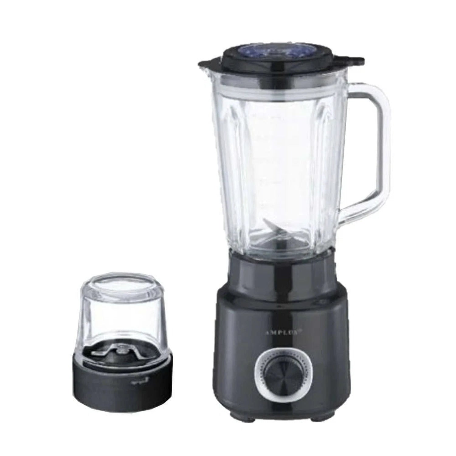 Amplus 500W Blender with Glass Jug & Grinder Mill by Amplus