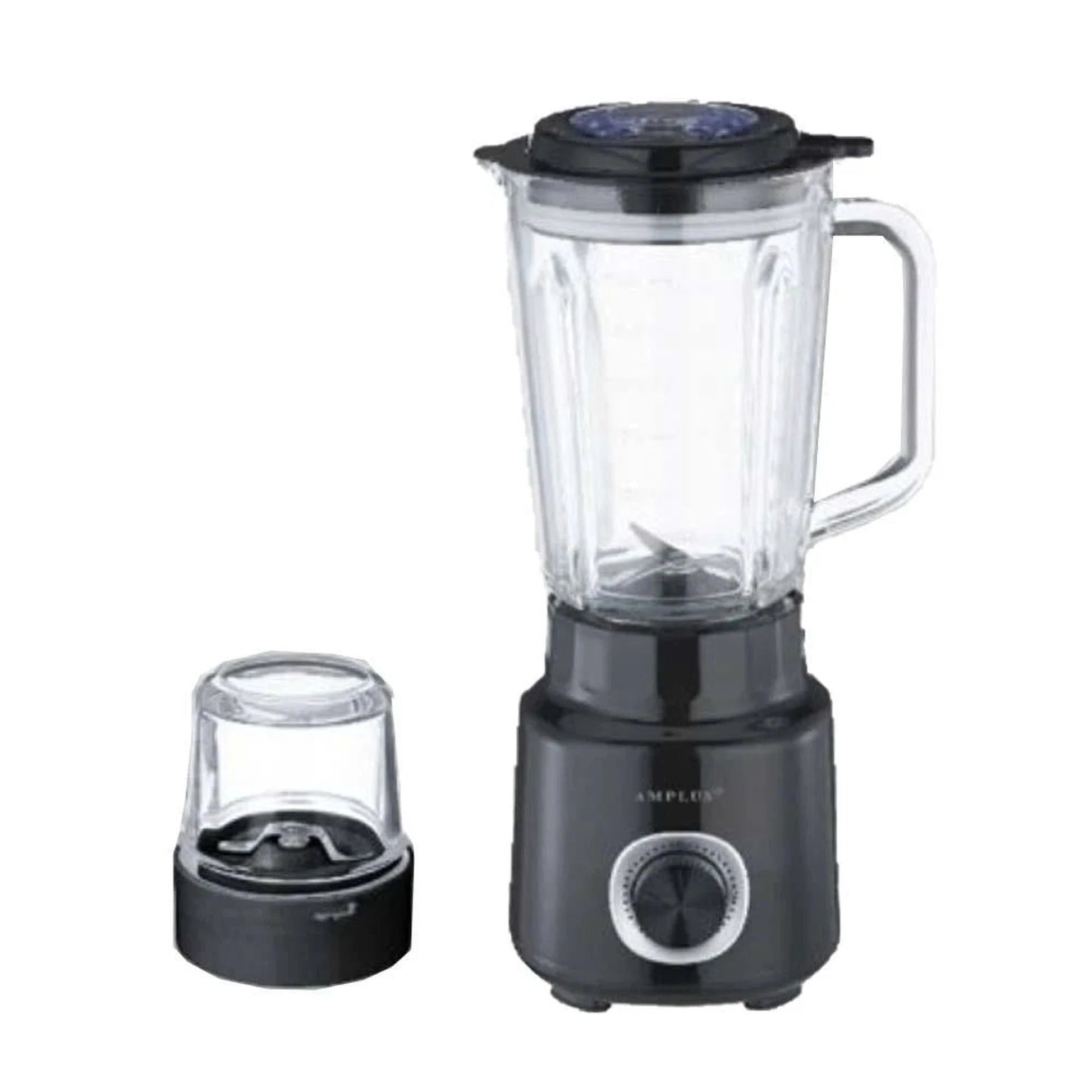 Amplus 500W Blender with Glass Jug & Grinder Mill by Amplus