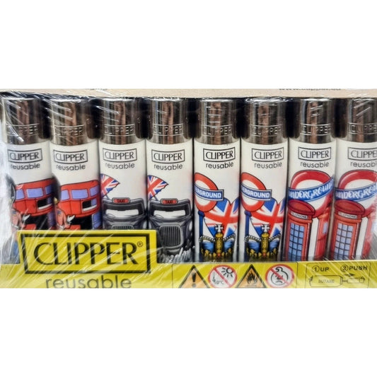 Clipper Flint London City Scenes Lighter 48 by Clipper