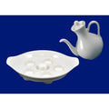 Porcelain Towel Holder with Jug Set by Porcelain Towel