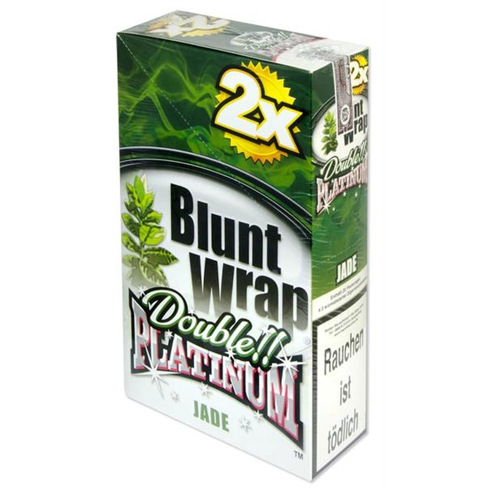 Platinum Double Blunt Wrap 25 pk of 2 JADE by Platinum