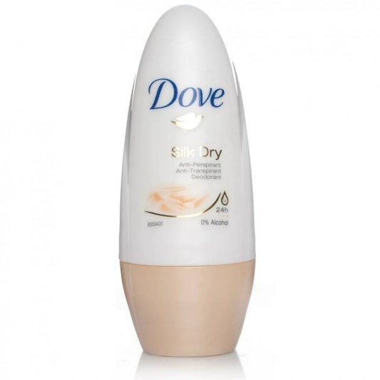 Dove Silk Dry Anti-Perspirant Deodorant Roll - On (50ml X 6) by Dove