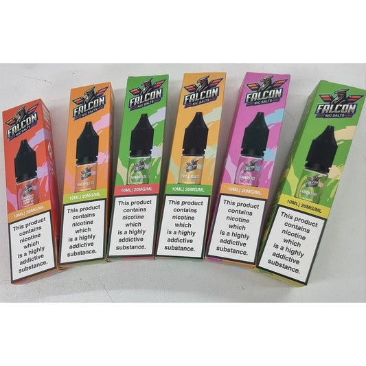 Falcon Nic Salt E-Liquid Pk of 10 by Falcon