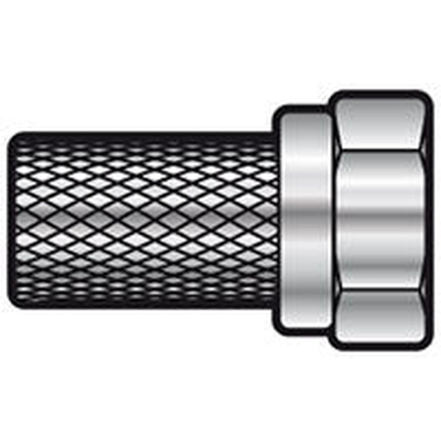 F CONNECTOR Pk 10 by My Store