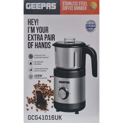 Geepas Wet/Dry coffee beans,spices,nuts Grinder GCG41016UK by My Store