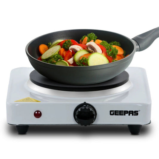 Geepas Single Hot Plate 1000W GHP32021 by My Store
