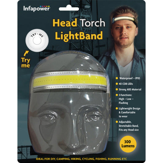 Infapower F063 LED Head Torch Light Band F063 by Infapower