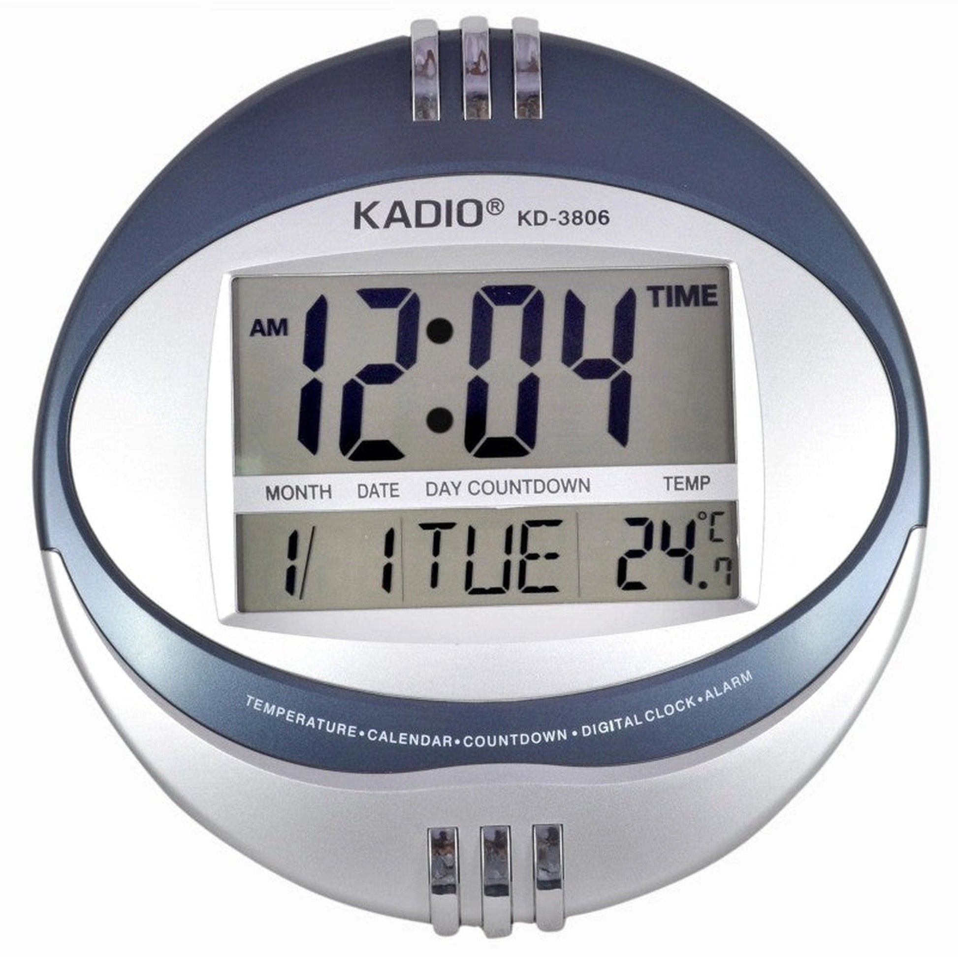 Kadio Jumbo Liquid Crystal Display Multi Function Digital Clock by Kadio Jumbo