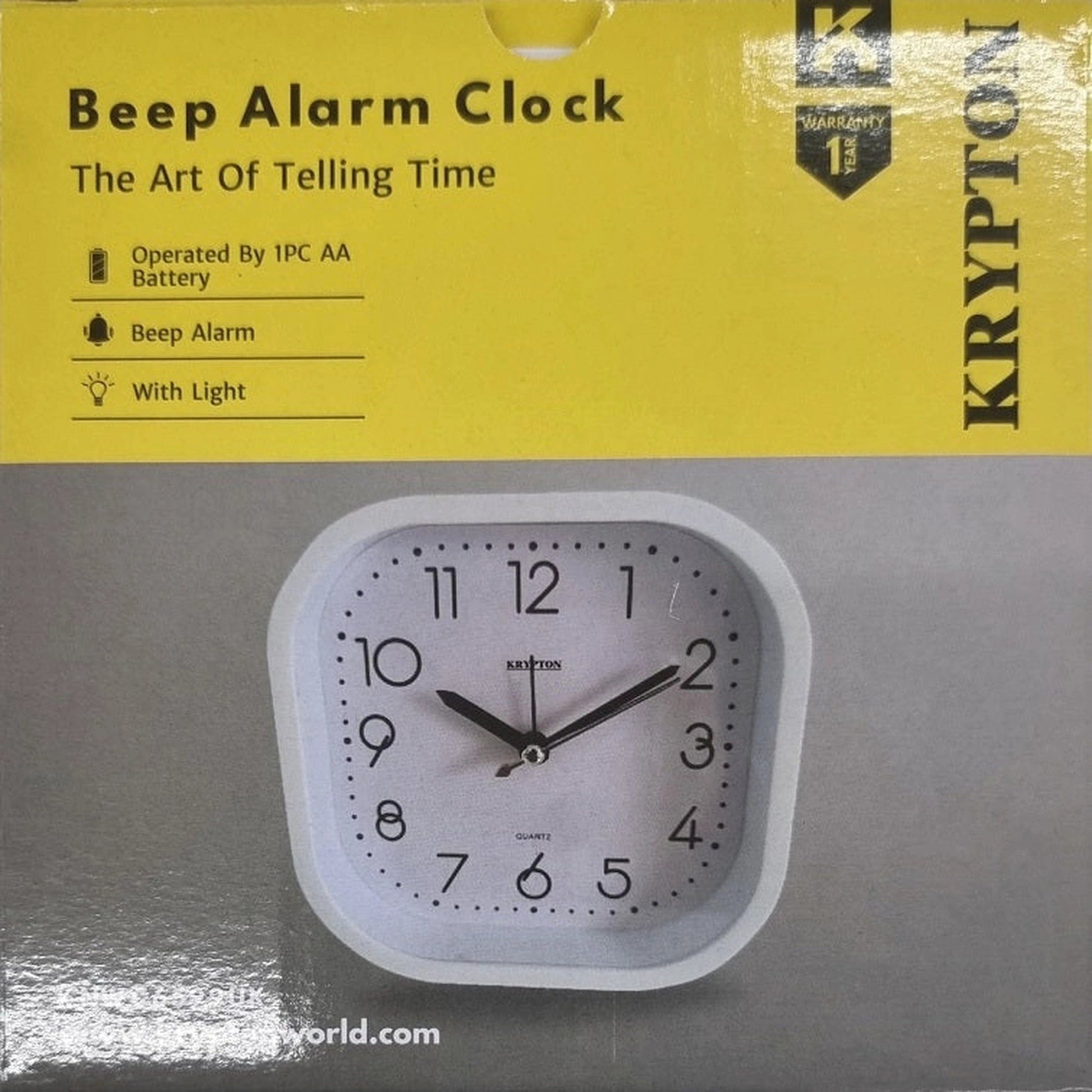 KRYPTON BEEP ALARM CLOCK KNW6599UK by Krypton Beep