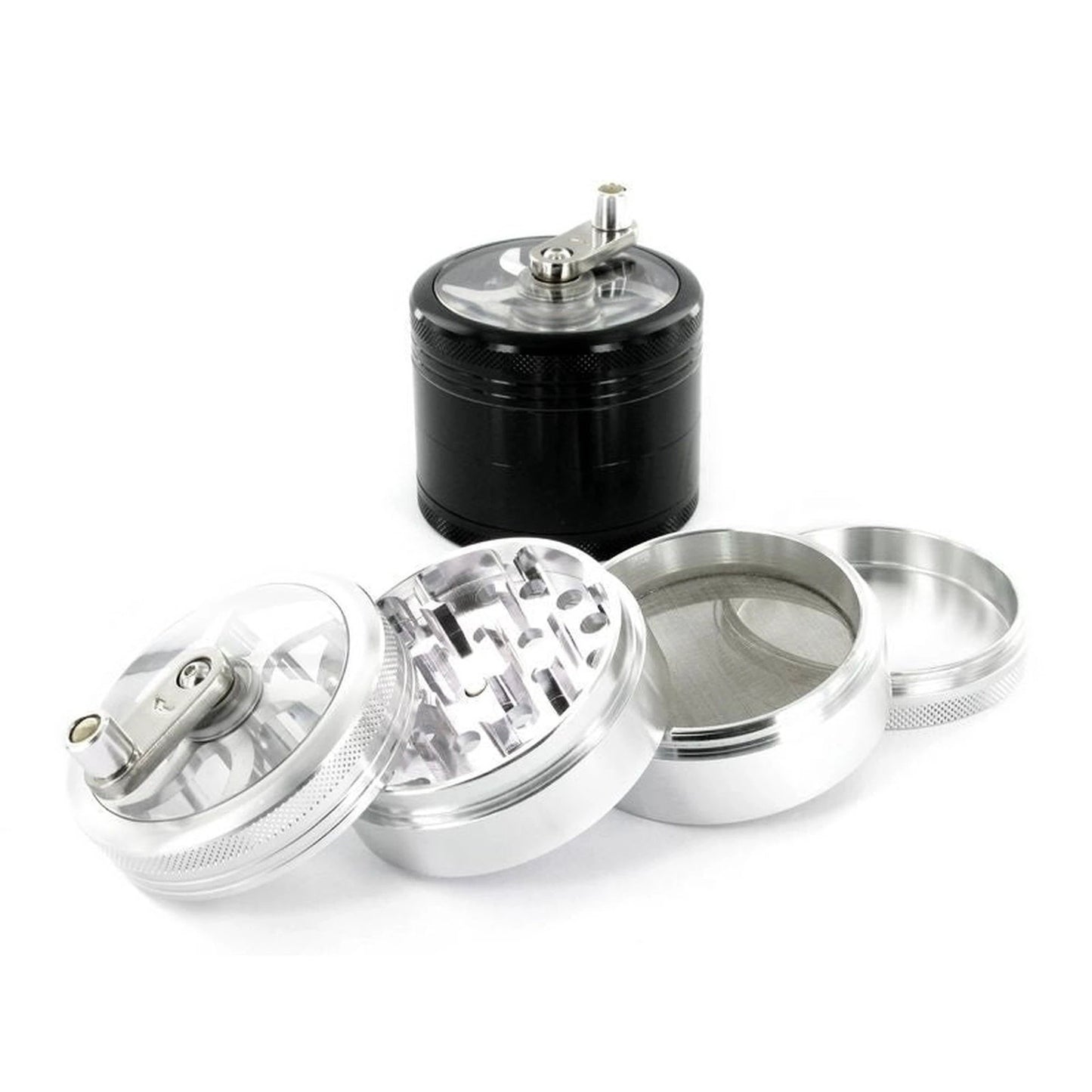 4 Part Aluminium Chopper Mill Herb Grinder by Unbranded