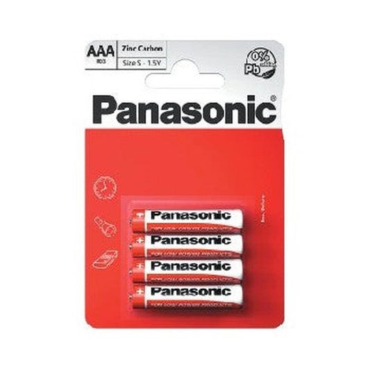 Panasonic AAA / RO3R Special Batteries B4 (12 pk of 4) by Panasonic