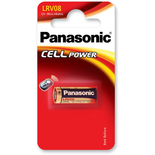 Panasonic LRV08 (23A) Alkaline Batteries 12 V B1 (10) by Panasonic