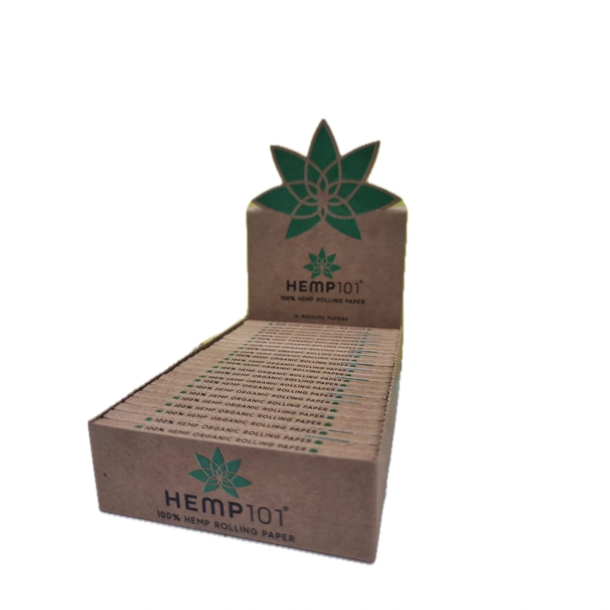 HEMP 101 ROLLING PAPER WITH TIPS (Pk 24) by Hemp 101