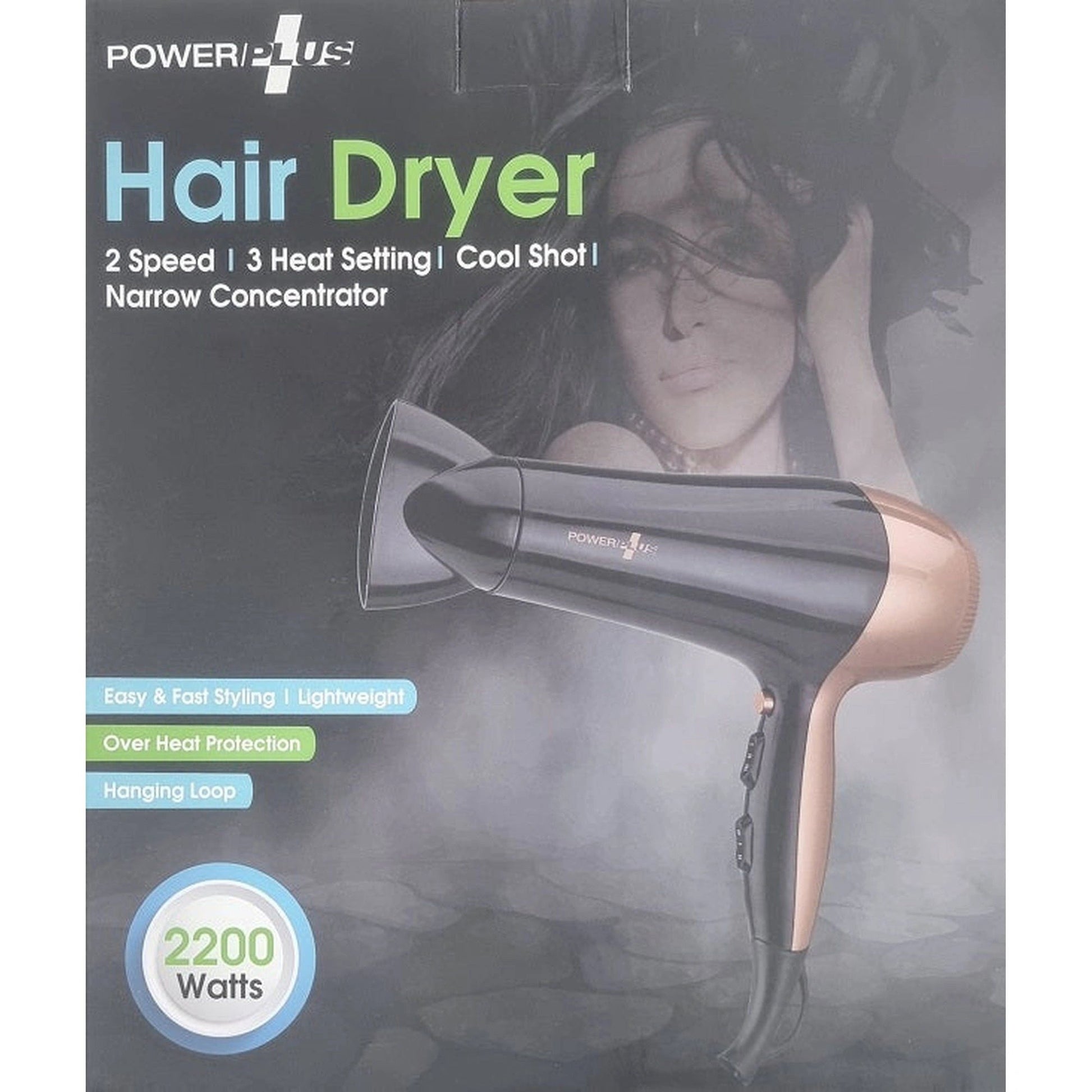Power Plus Professional Hair Dryer 2200W (1) by Power Plus