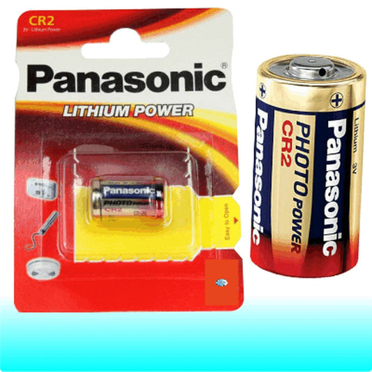 Panasonic Lithium CR2 / 3V Battery (10) by Panasonic