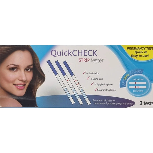 Quick Check Pregnancy Tests (3 Tests x 6 Packs) by GSD