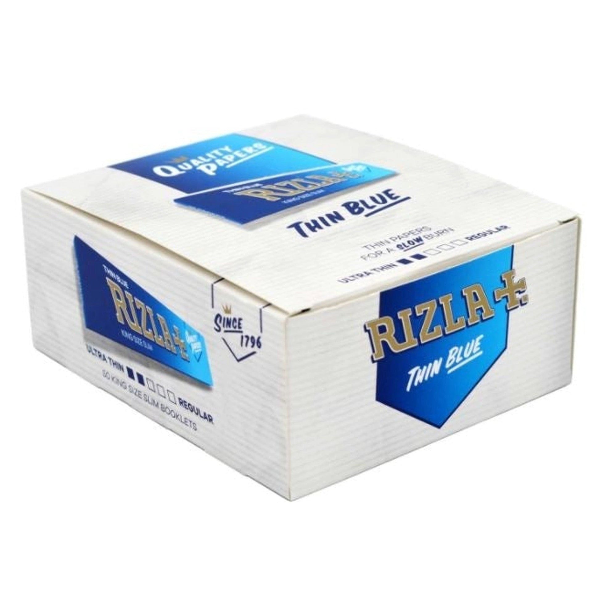 Rizla King Slim Blue Rolling Paper (50) by Rizla